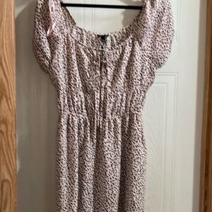 NWT Leaf Print Women's Dress